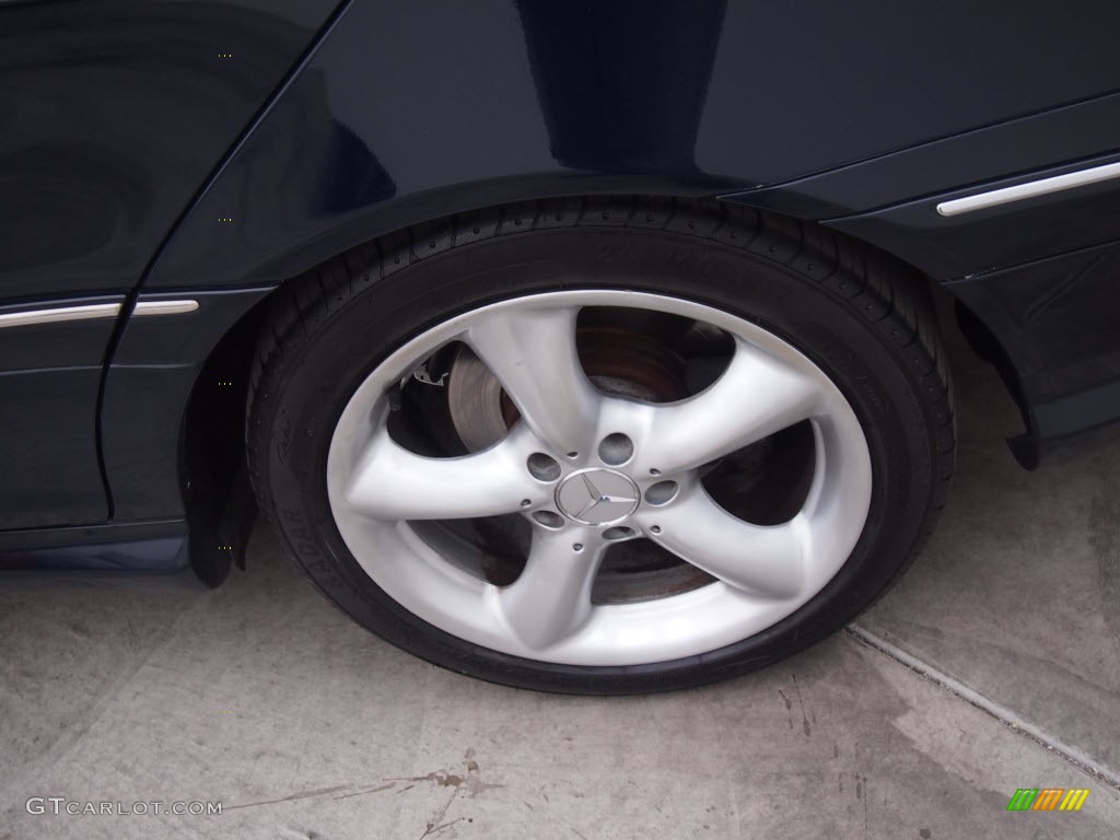 2005 C 230 Kompressor Sedan - Midnight Blue / Ash photo #10