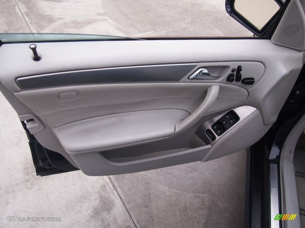 2005 C 230 Kompressor Sedan - Midnight Blue / Ash photo #16
