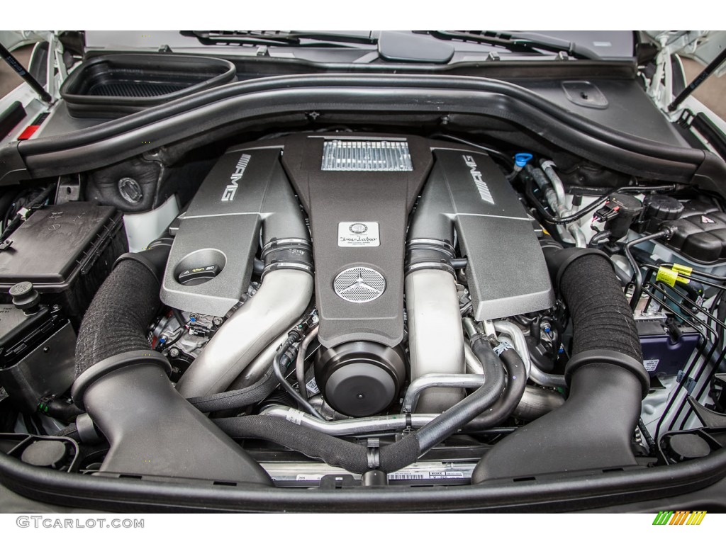 2014 Mercedes-Benz GL 63 AMG 4Matic 5.5 AMG Liter biturbo DI DOHC 32-Valve VVT V8 Engine Photo #90063646