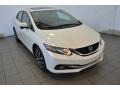 2014 White Orchid Pearl Honda Civic EX-L Sedan  photo #1