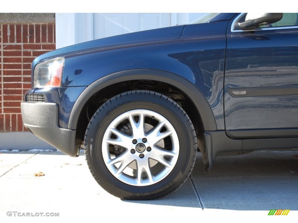 2004 XC90 T6 AWD - Nautic Blue Metallic / Taupe/Light Taupe photo #10