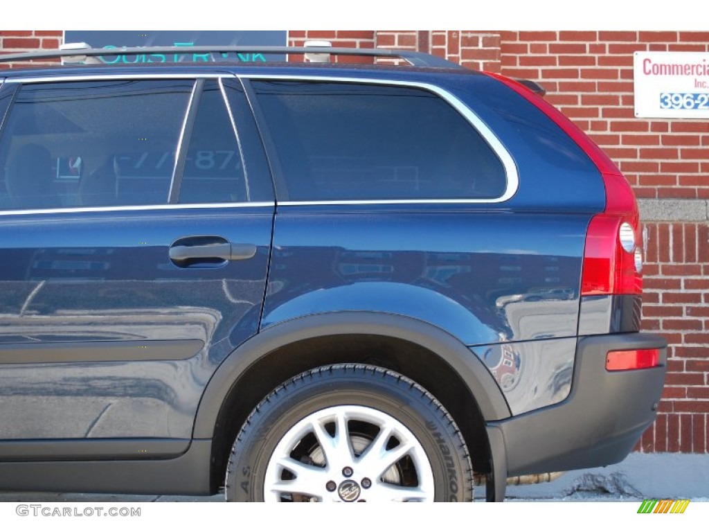 2004 XC90 T6 AWD - Nautic Blue Metallic / Taupe/Light Taupe photo #12