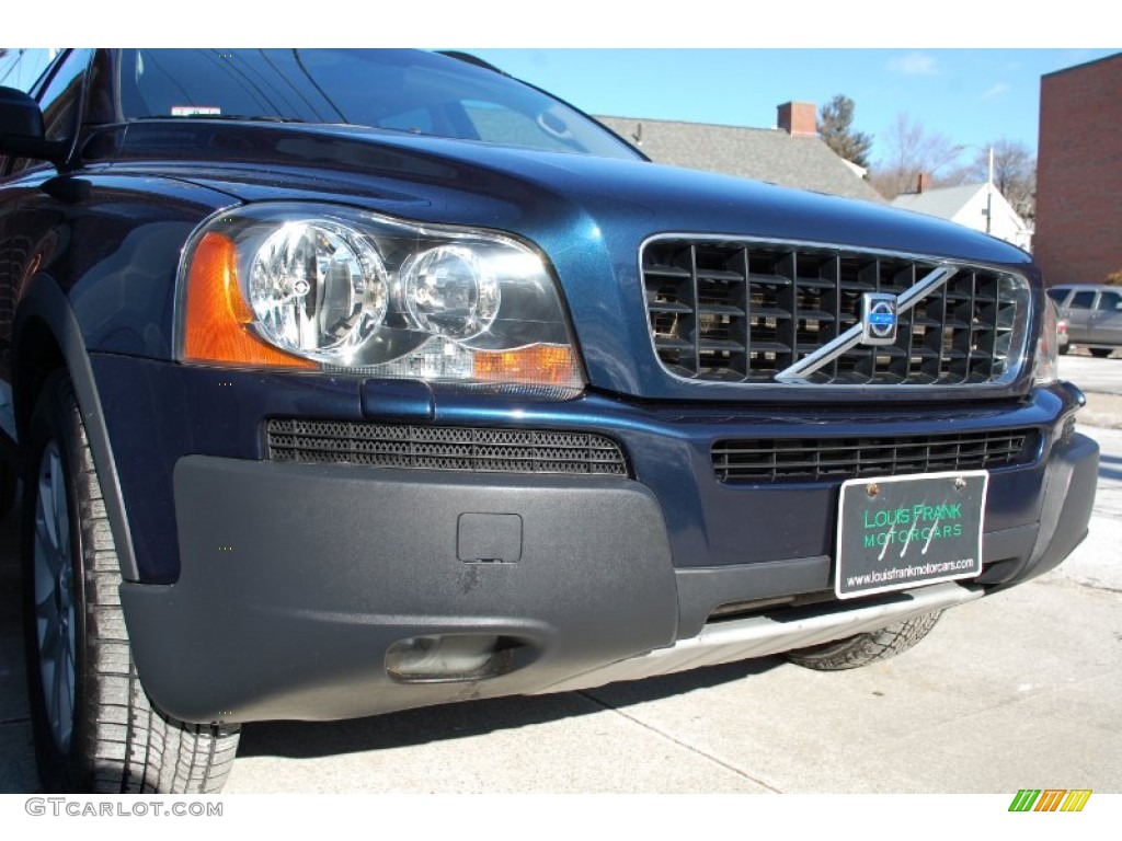 2004 XC90 T6 AWD - Nautic Blue Metallic / Taupe/Light Taupe photo #19