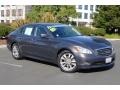 2011 Storm Front Gray Infiniti M 37 Sedan  photo #1