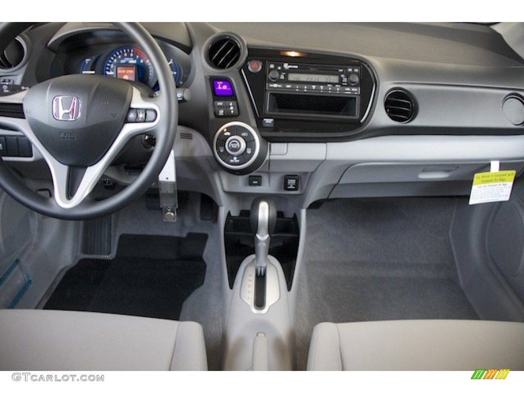 2014 Honda Insight Hybrid Gray Dashboard Photo #90065076