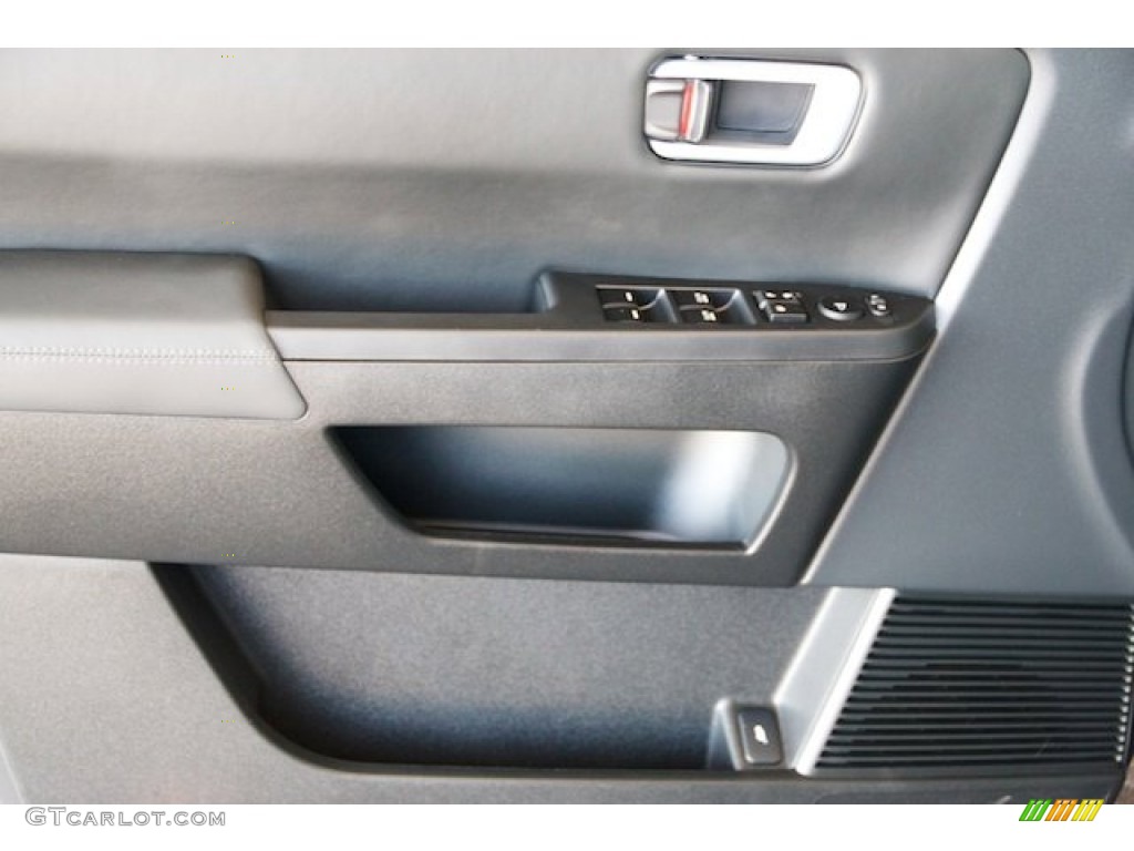 2014 Pilot EX-L - Modern Steel Metallic / Black photo #8