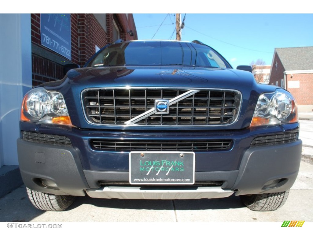 2004 XC90 T6 AWD - Nautic Blue Metallic / Taupe/Light Taupe photo #39