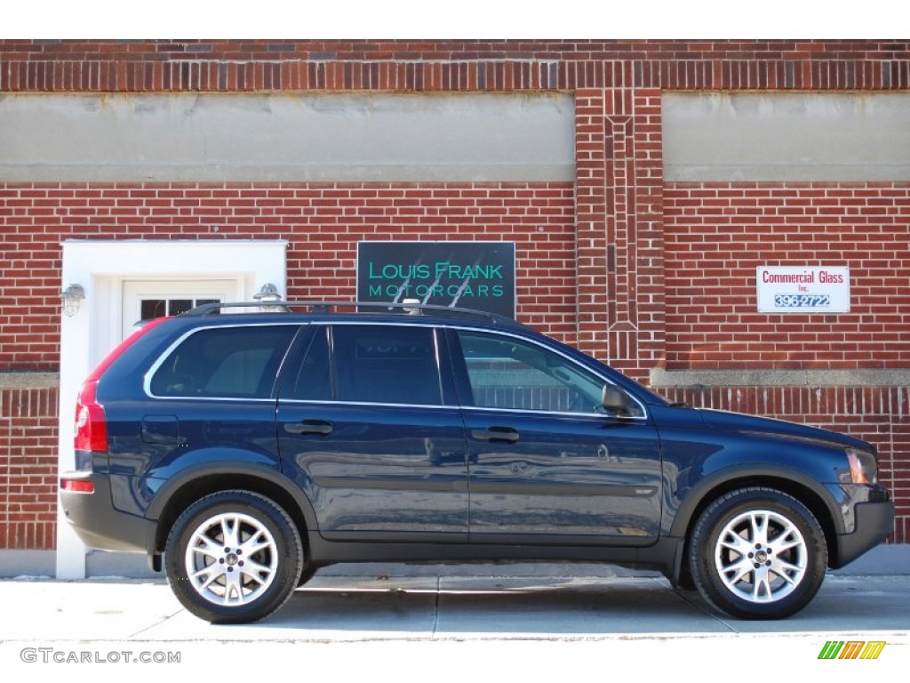 2004 XC90 T6 AWD - Nautic Blue Metallic / Taupe/Light Taupe photo #41