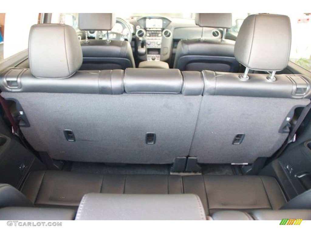 2014 Pilot EX-L - Modern Steel Metallic / Black photo #19