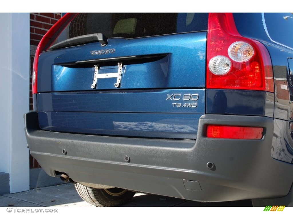2004 XC90 T6 AWD - Nautic Blue Metallic / Taupe/Light Taupe photo #45
