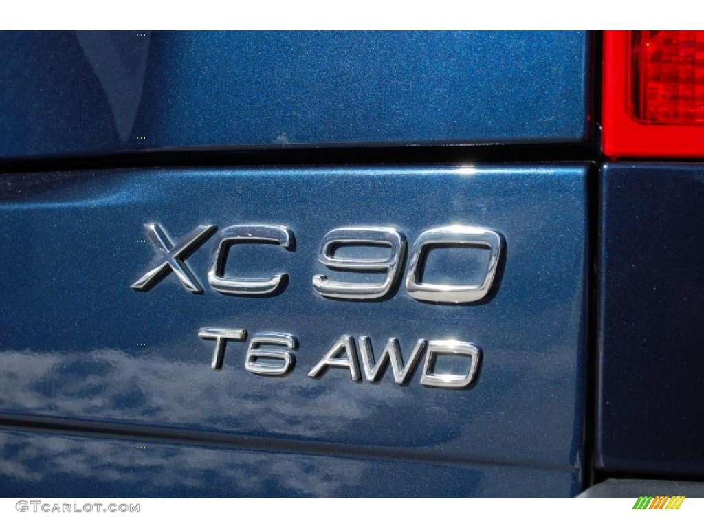 2004 XC90 T6 AWD - Nautic Blue Metallic / Taupe/Light Taupe photo #49