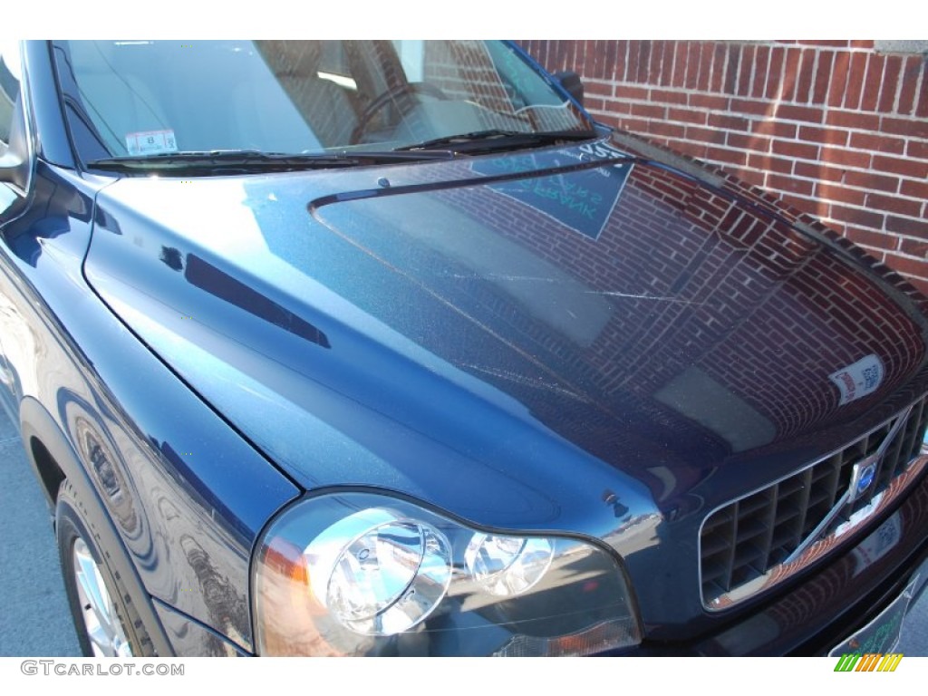 2004 XC90 T6 AWD - Nautic Blue Metallic / Taupe/Light Taupe photo #56