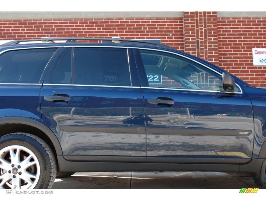 2004 XC90 T6 AWD - Nautic Blue Metallic / Taupe/Light Taupe photo #61