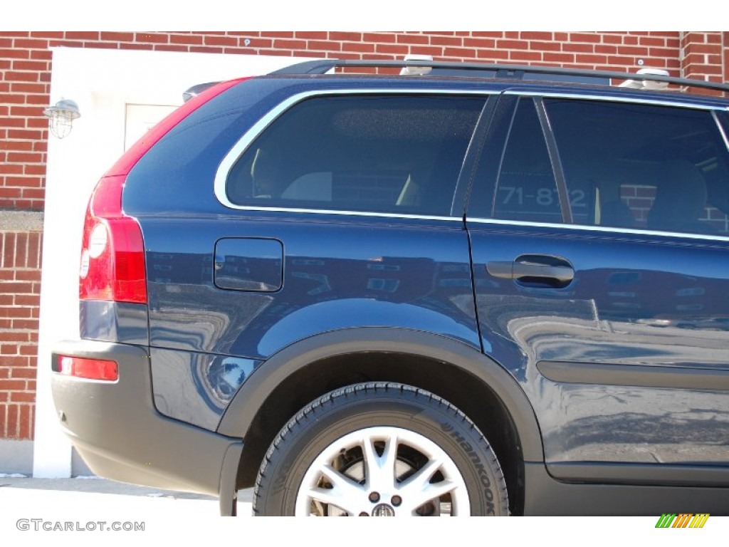 2004 XC90 T6 AWD - Nautic Blue Metallic / Taupe/Light Taupe photo #63