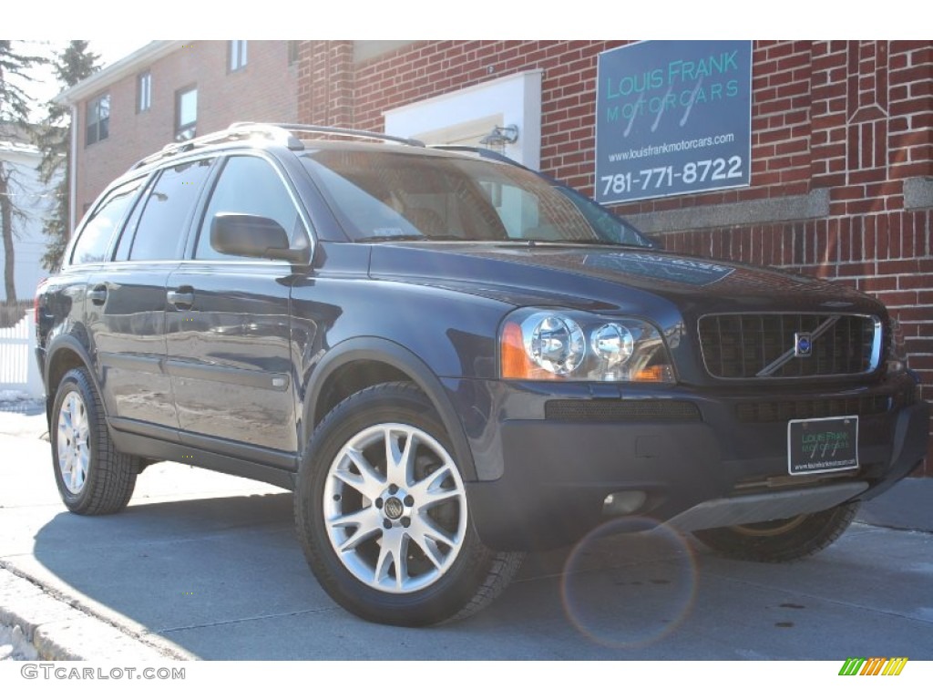 2004 XC90 T6 AWD - Nautic Blue Metallic / Taupe/Light Taupe photo #65