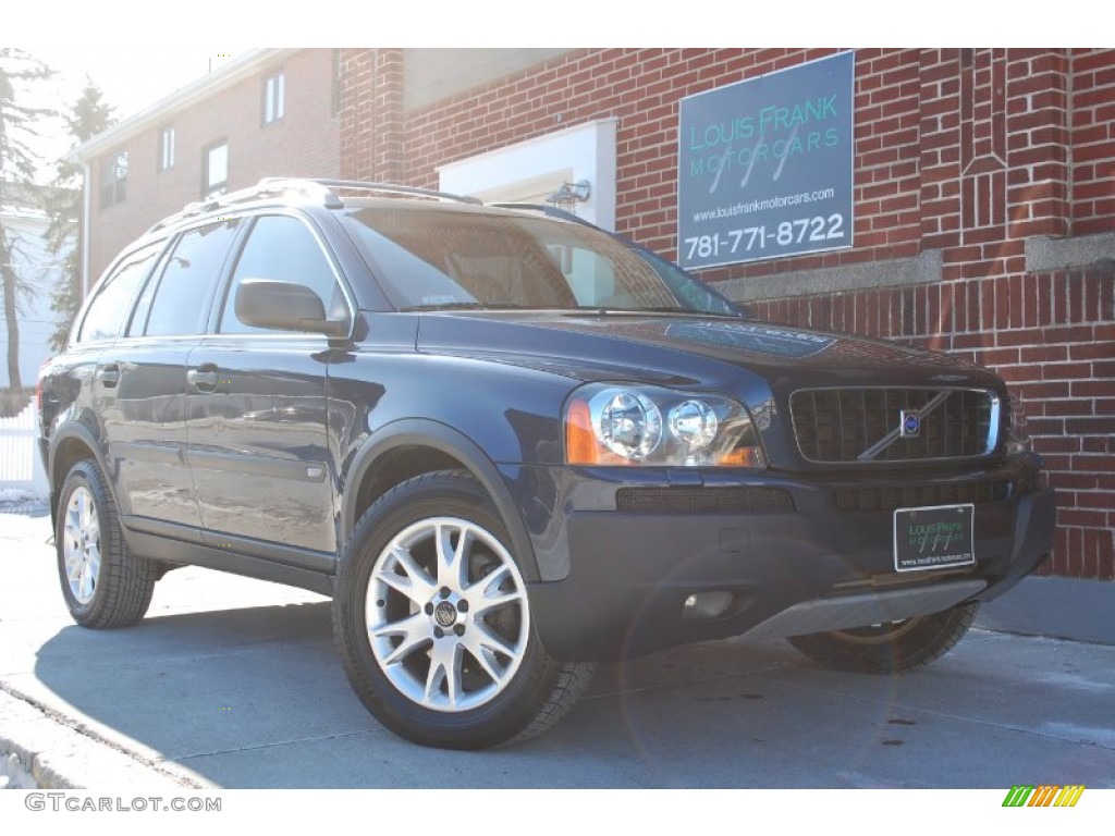 2004 XC90 T6 AWD - Nautic Blue Metallic / Taupe/Light Taupe photo #66
