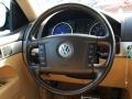 Pure Beige Steering Wheel Photo for 2006 Volkswagen Touareg #90066693