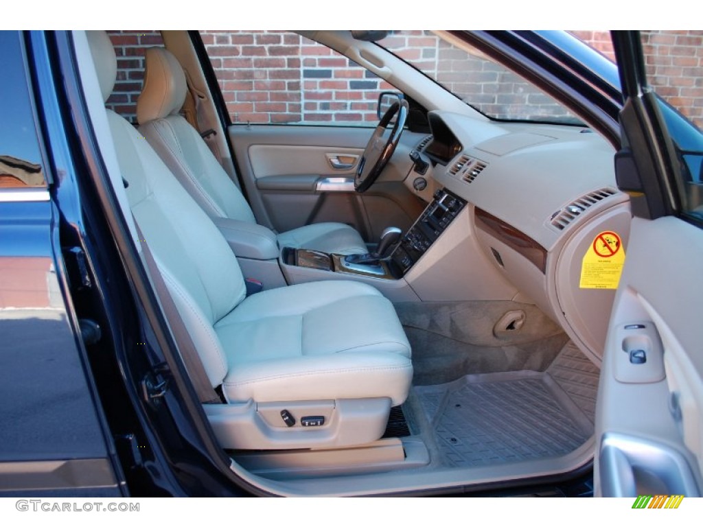 2004 XC90 T6 AWD - Nautic Blue Metallic / Taupe/Light Taupe photo #113