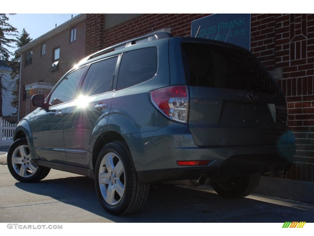 2009 Forester 2.5 X L.L.Bean Edition - Sage Green Metallic / Platinum photo #52