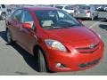 2007 Barcelona Red Metallic Toyota Yaris Sedan  photo #2