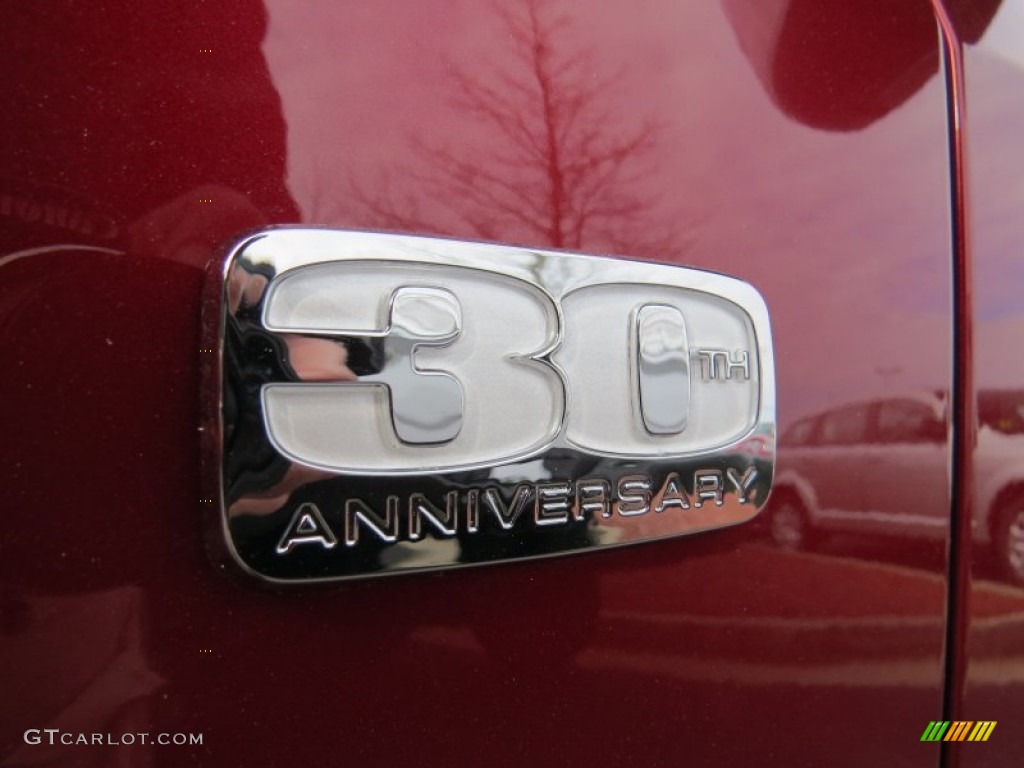 2014 Grand Caravan SE 30th Anniversary Edition - Deep Cherry Red Crystal Pearl / Black/Light Graystone photo #6