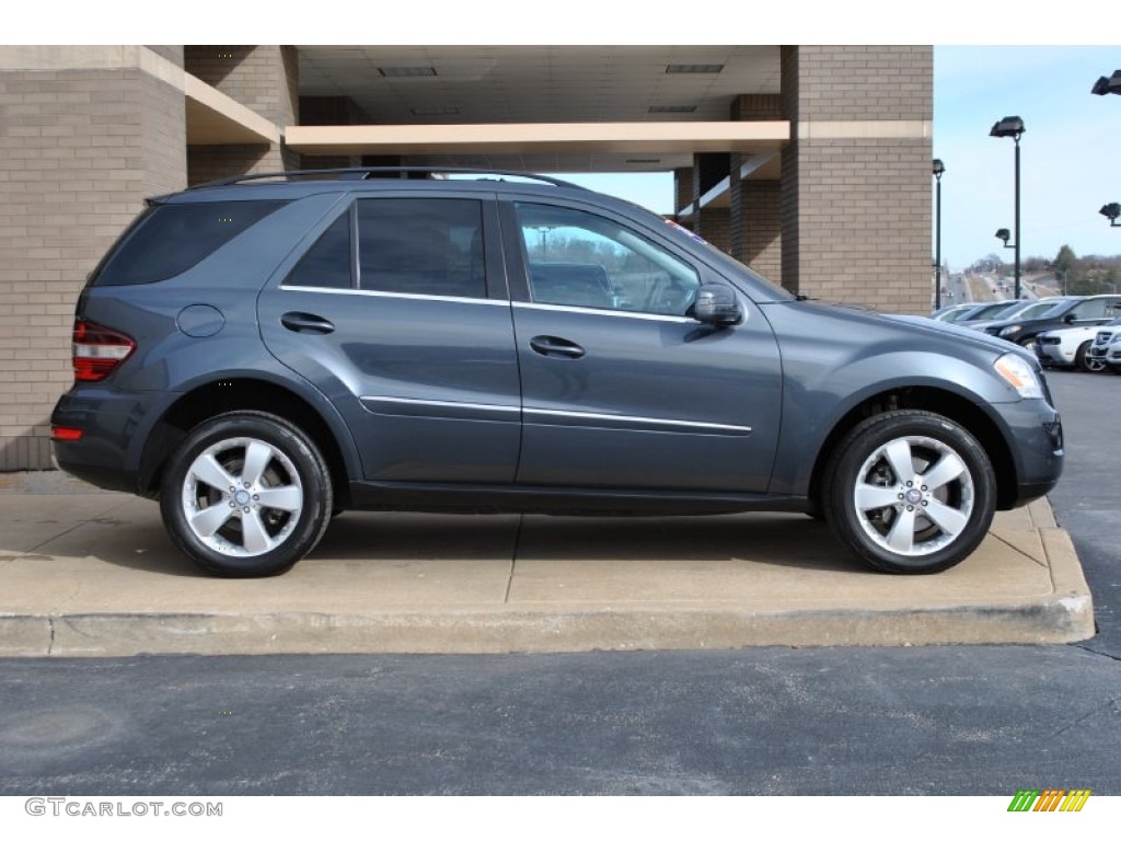 Steel Grey Metallic 2011 Mercedes-Benz ML 350 4Matic Exterior Photo #90070746