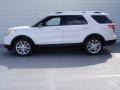 2014 White Platinum Ford Explorer XLT  photo #6
