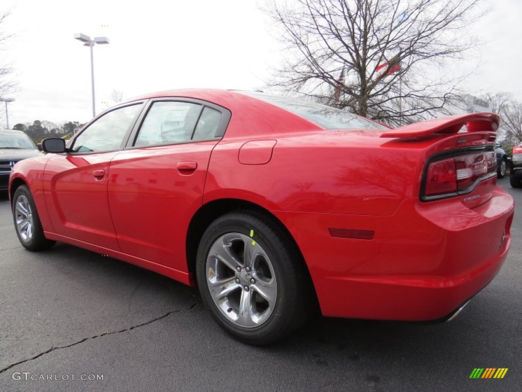 2014 Charger SE - TorRed / Black/Light Frost Beige photo #2