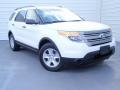 2014 Oxford White Ford Explorer FWD  photo #1
