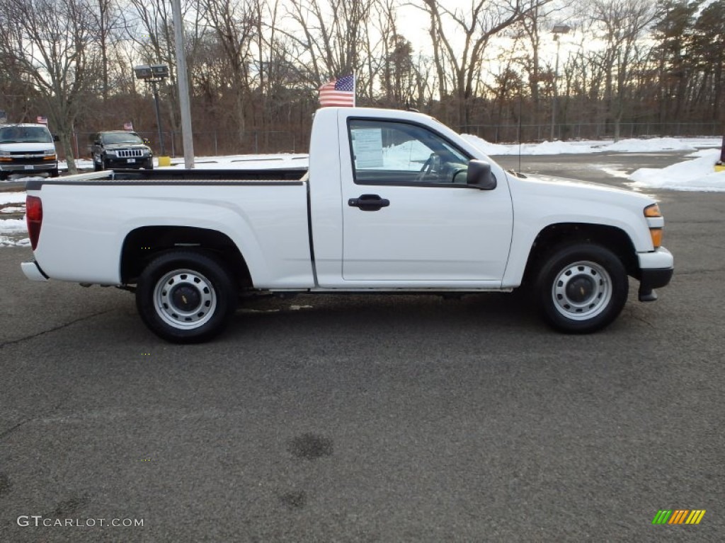 Summit White 2012 Chevrolet Colorado Work Truck Regular Cab Exterior Photo #90074007