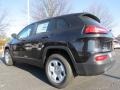 2014 Brilliant Black Crystal Pearl Jeep Cherokee Sport 4x4  photo #2