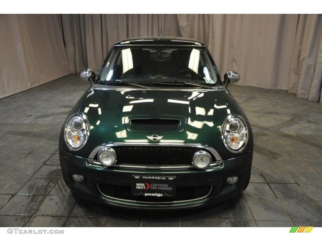 2009 Cooper S Hardtop - British Racing Green Metallic / Black/Grey photo #3