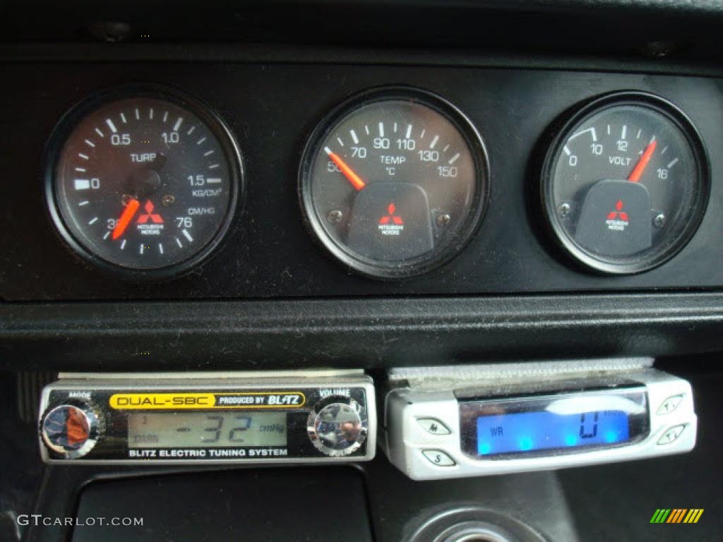 2003 Lancer Evolution VIII - Lightning Yellow / Black/Blue photo #11