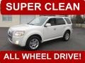 White Suede 2010 Mercury Mariner V6 Premier 4WD