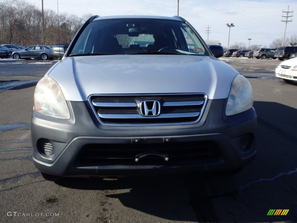 2006 CR-V LX - Alabaster Silver Metallic / Black photo #2