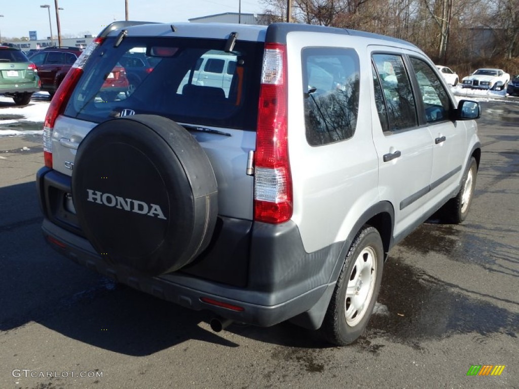 2006 CR-V LX - Alabaster Silver Metallic / Black photo #7