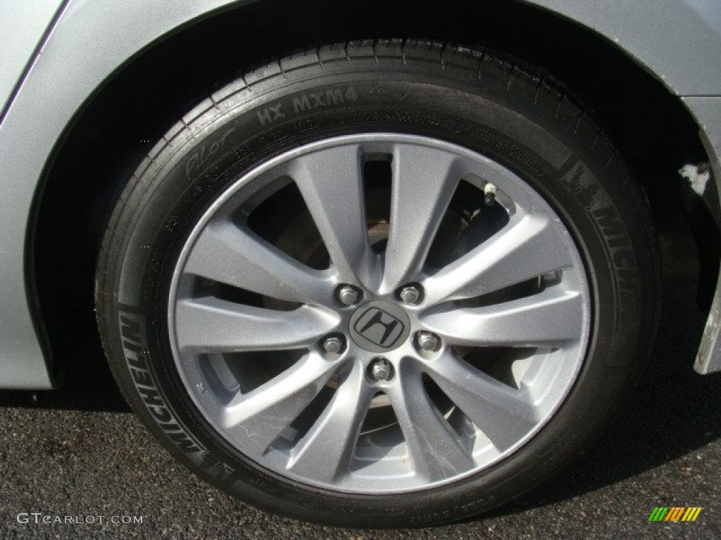 2011 Accord EX-L V6 Sedan - Alabaster Silver Metallic / Black photo #15