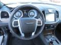 2014 Chrysler 300 John Varvatos Luxury Edition Black Interior Steering Wheel Photo