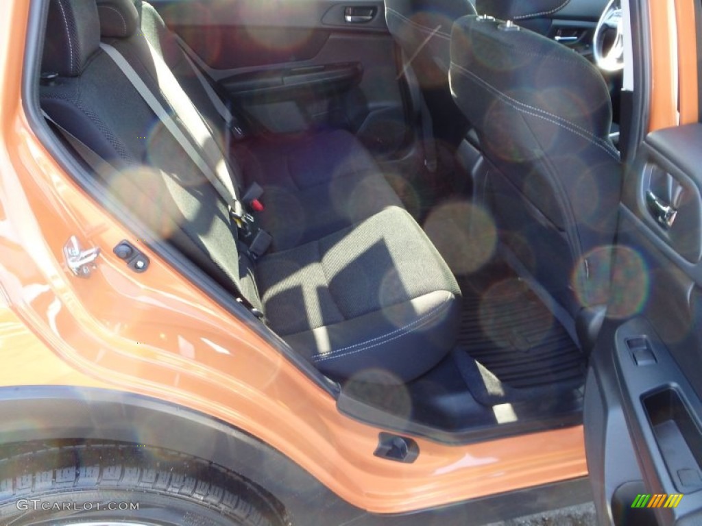 2013 XV Crosstrek 2.0 Premium - Tangerine Orange Pearl / Black photo #13
