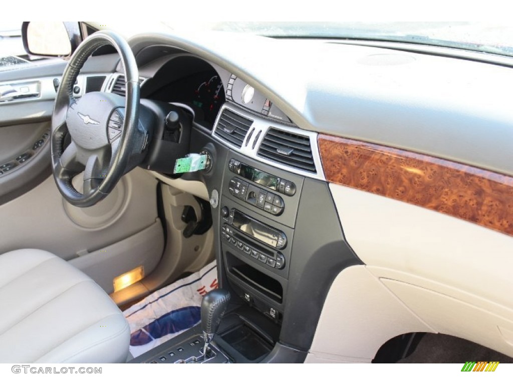 2005 Pacifica Touring AWD - Inferno Red Crystal Pearl / Light Taupe photo #13