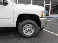 2013 Summit White Chevrolet Silverado 2500HD Work Truck Regular Cab 4x4 Stake Truck  photo #5