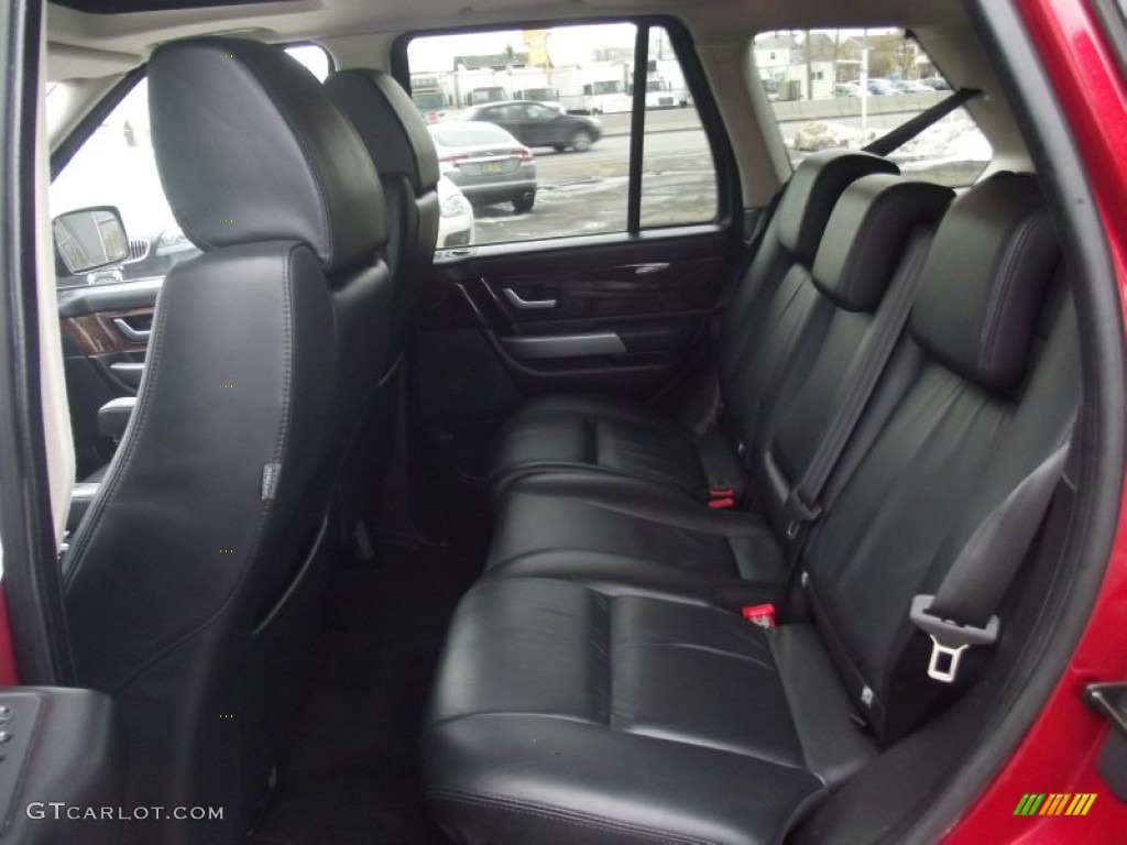 2008 Range Rover Sport HSE - Rimini Red Metallic / Ebony Black photo #12