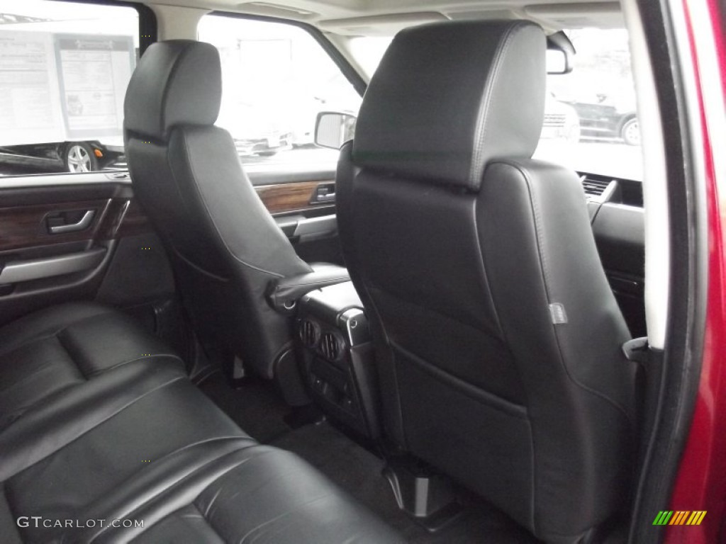 2008 Range Rover Sport HSE - Rimini Red Metallic / Ebony Black photo #13