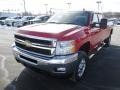 Victory Red - Silverado 3500HD LT Crew Cab 4x4 Photo No. 3