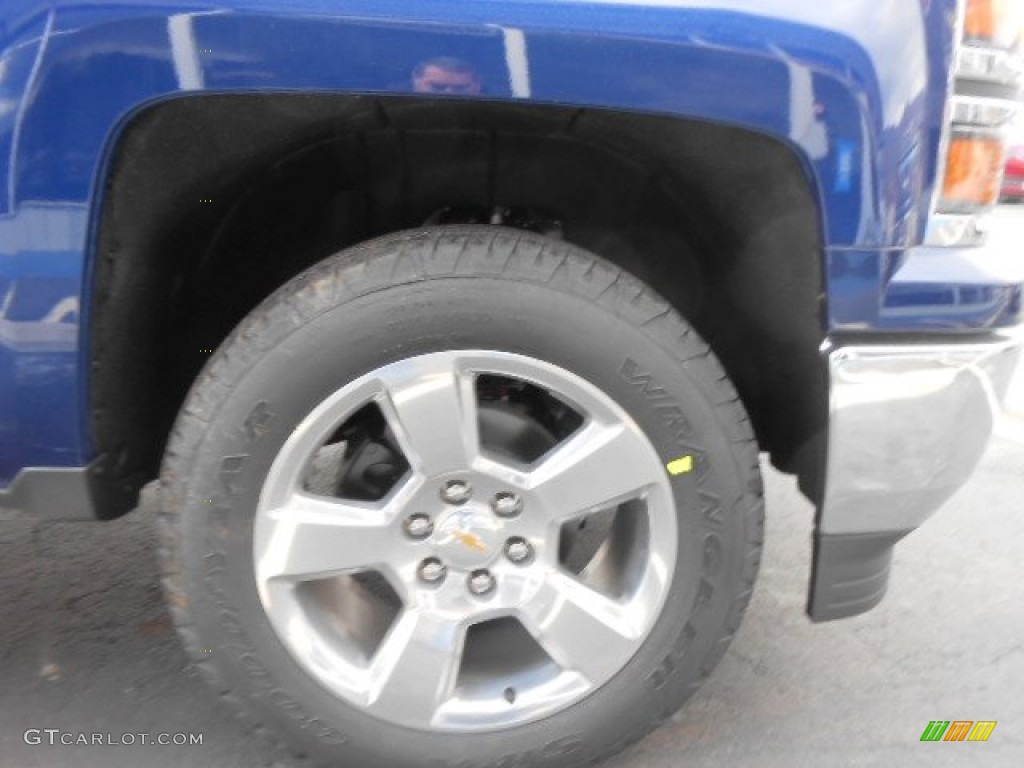 2014 Silverado 1500 LTZ Z71 Double Cab 4x4 - Blue Topaz Metallic / Jet Black/Dark Ash photo #5