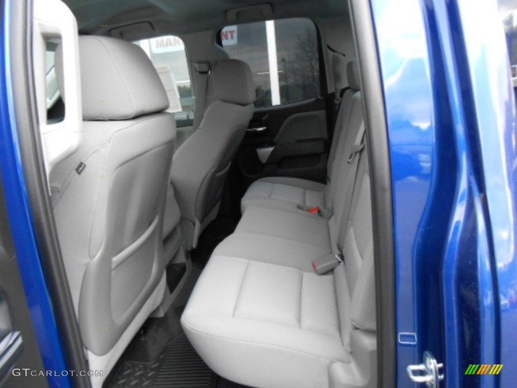 2014 Silverado 1500 LTZ Z71 Double Cab 4x4 - Blue Topaz Metallic / Jet Black/Dark Ash photo #12