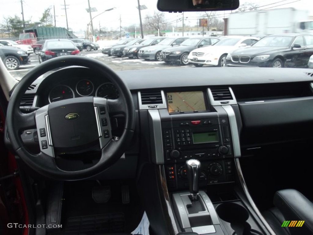 2008 Range Rover Sport HSE - Rimini Red Metallic / Ebony Black photo #48