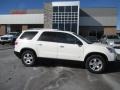 2010 Summit White GMC Acadia SLE  photo #1