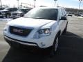 2010 Summit White GMC Acadia SLE  photo #3