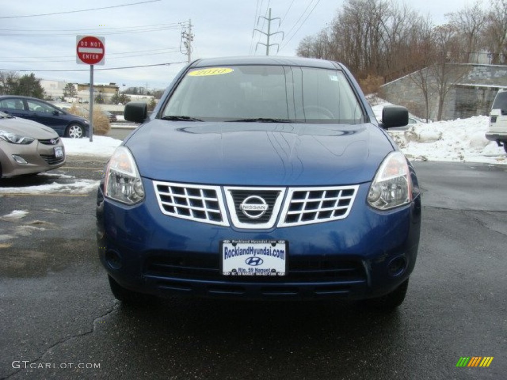 2010 Rogue S AWD 360 Value Package - Indigo Blue / Black photo #2